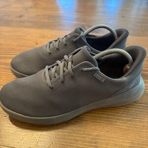 Kizik Madrid Gray Unisex Adults Lace-Up Sneaker Shoes Size Mens 10.5‎ W12